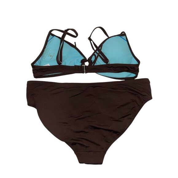 Athleta Black and Blue Bikini - Picture 2 of 4